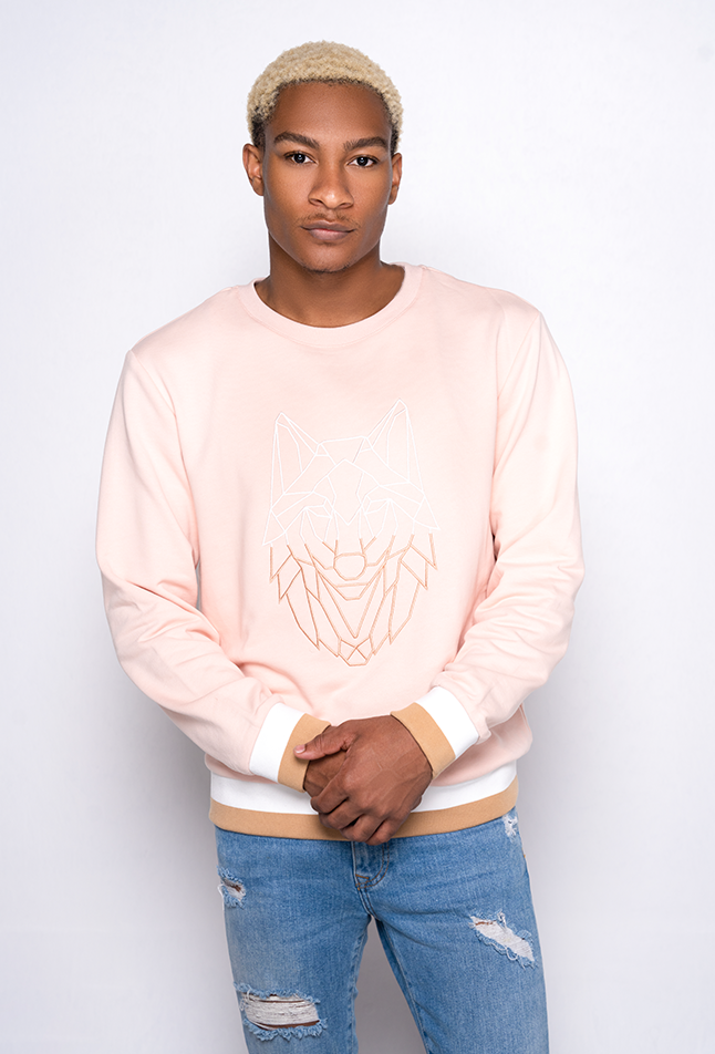 GEO WOLF Logo Sweater Men LAFRANKE