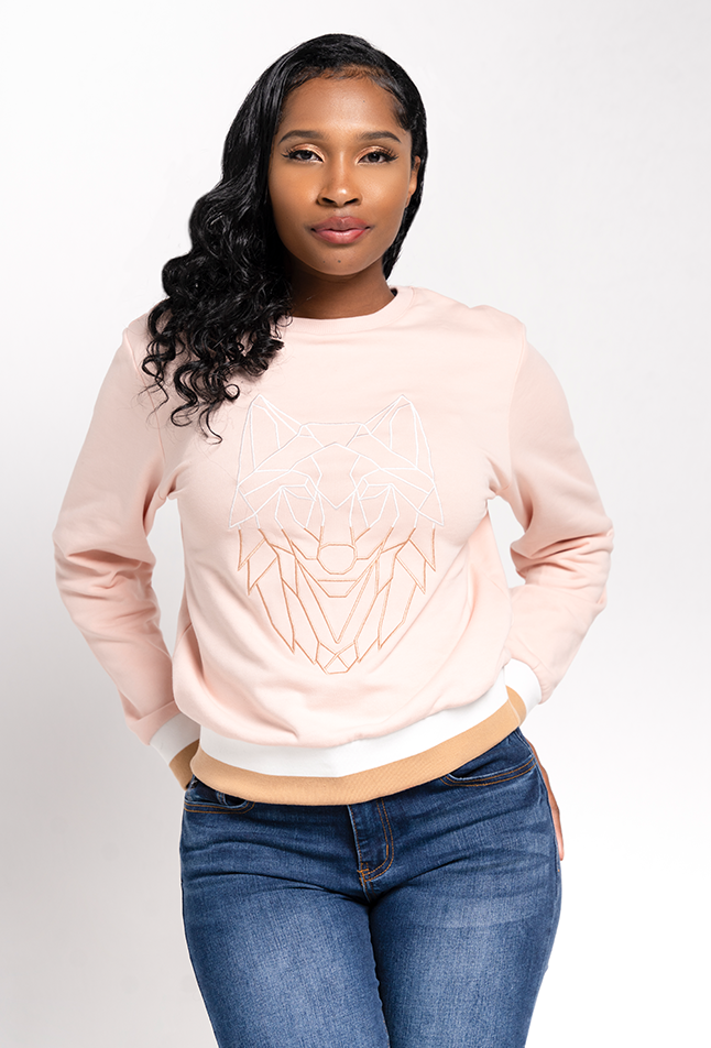 GEO WOLF Logo Sweater - Women