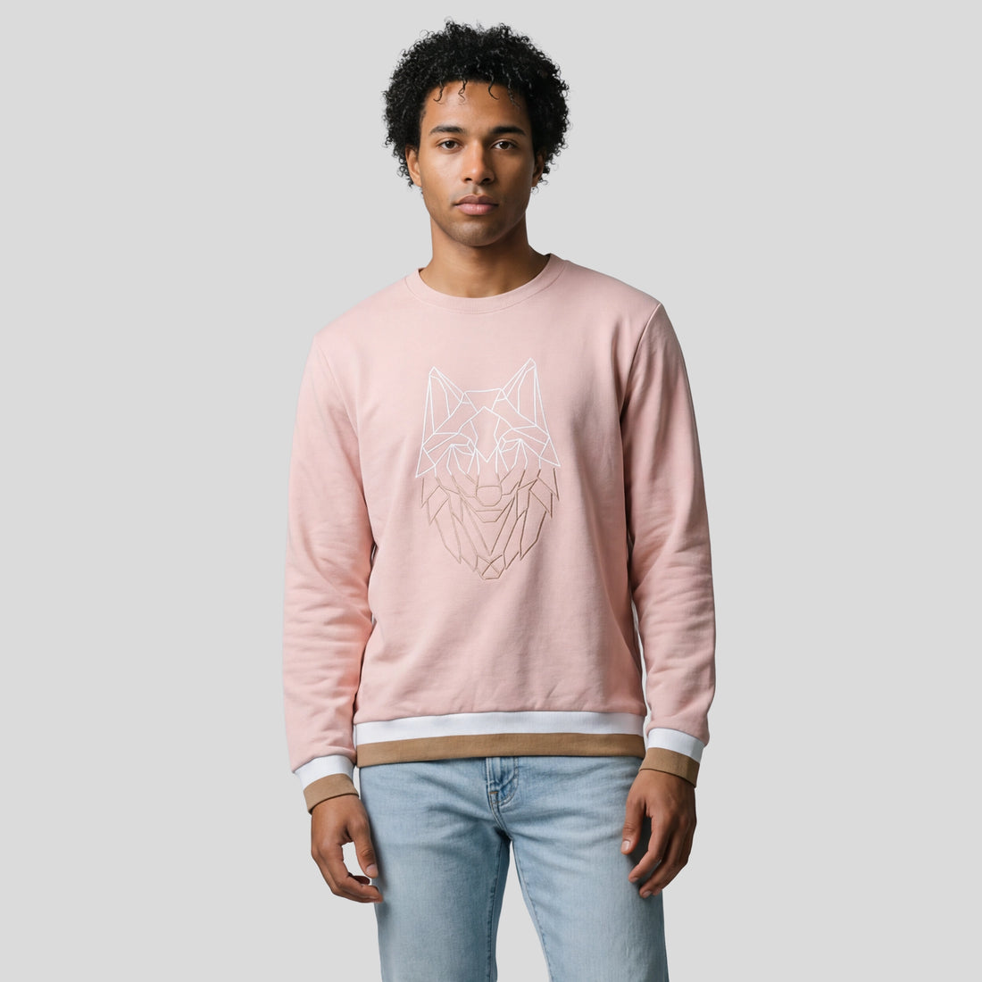 GEO WOLF Logo Sweater - Men