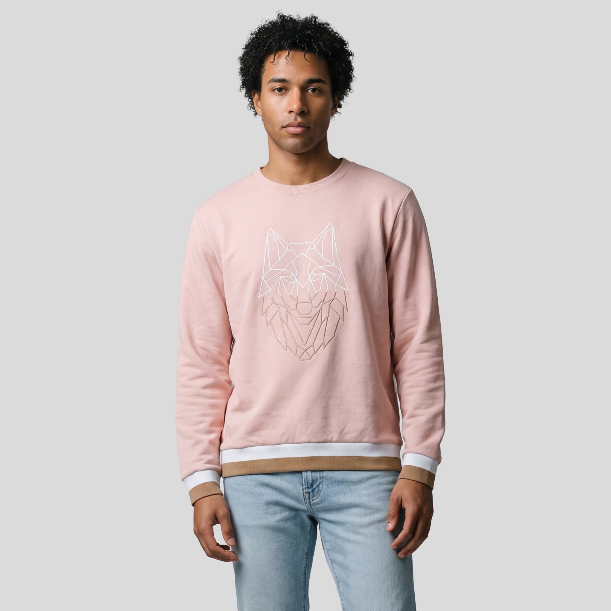 GEO WOLF Logo Sweater - Men