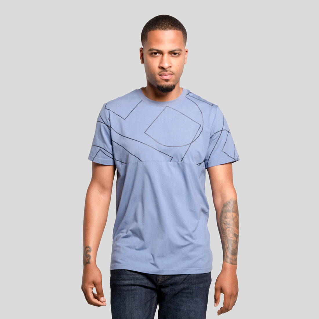 Scrambled Logo Shirt - Men