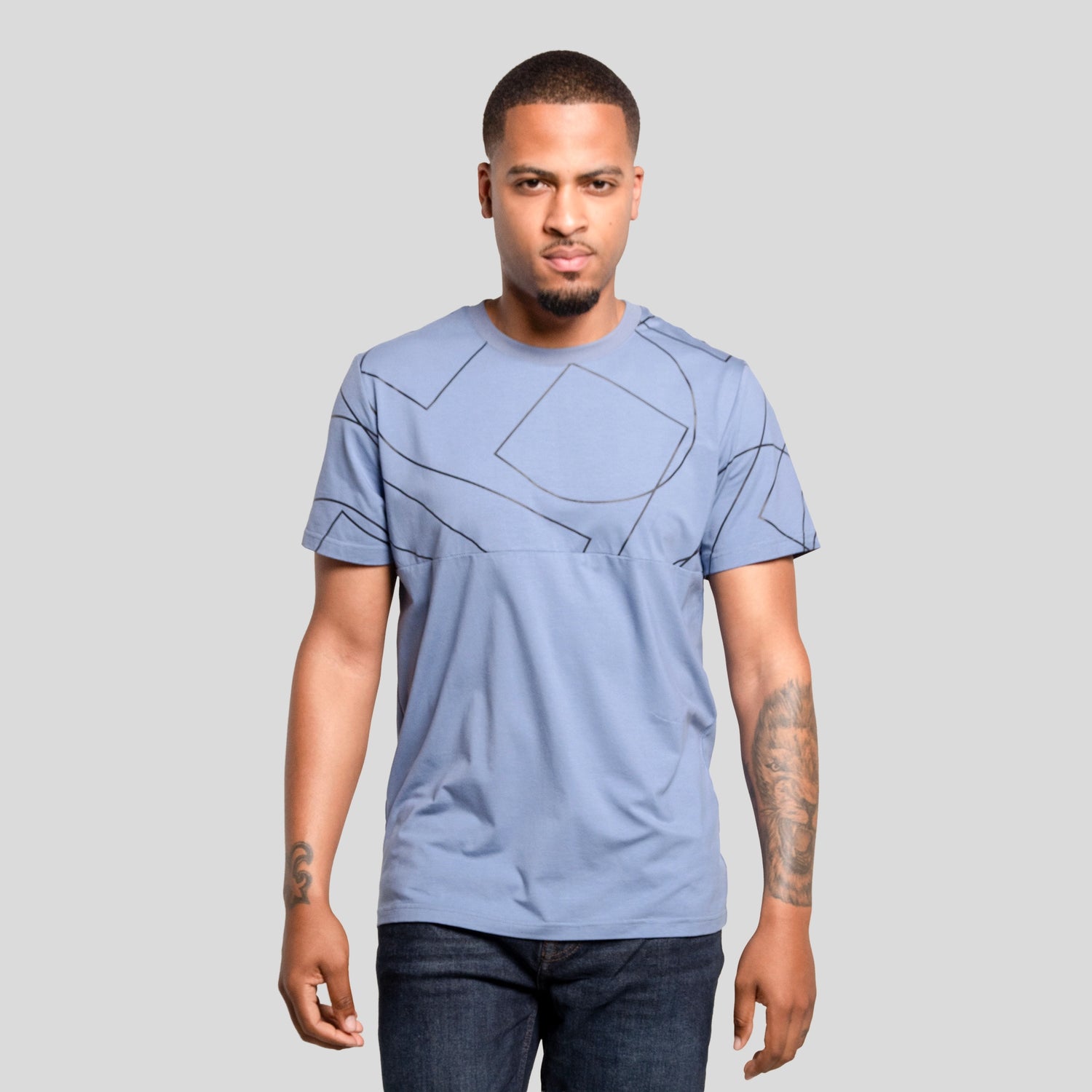 Scrambled Logo Shirt - Men