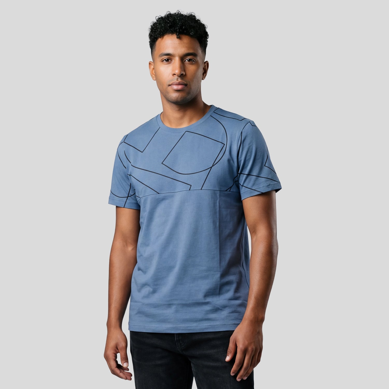 Scrambled Logo Shirt - Men