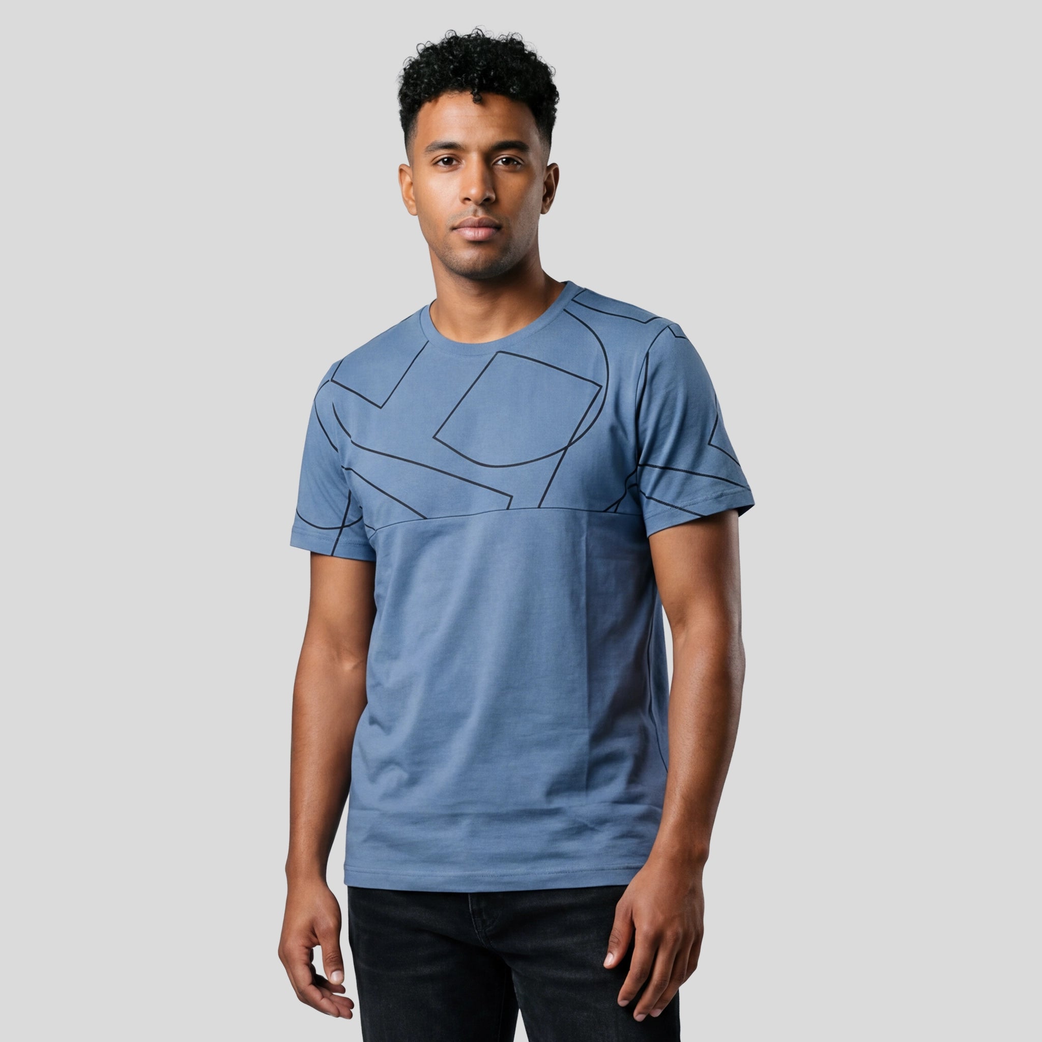Scrambled Logo Shirt - Men