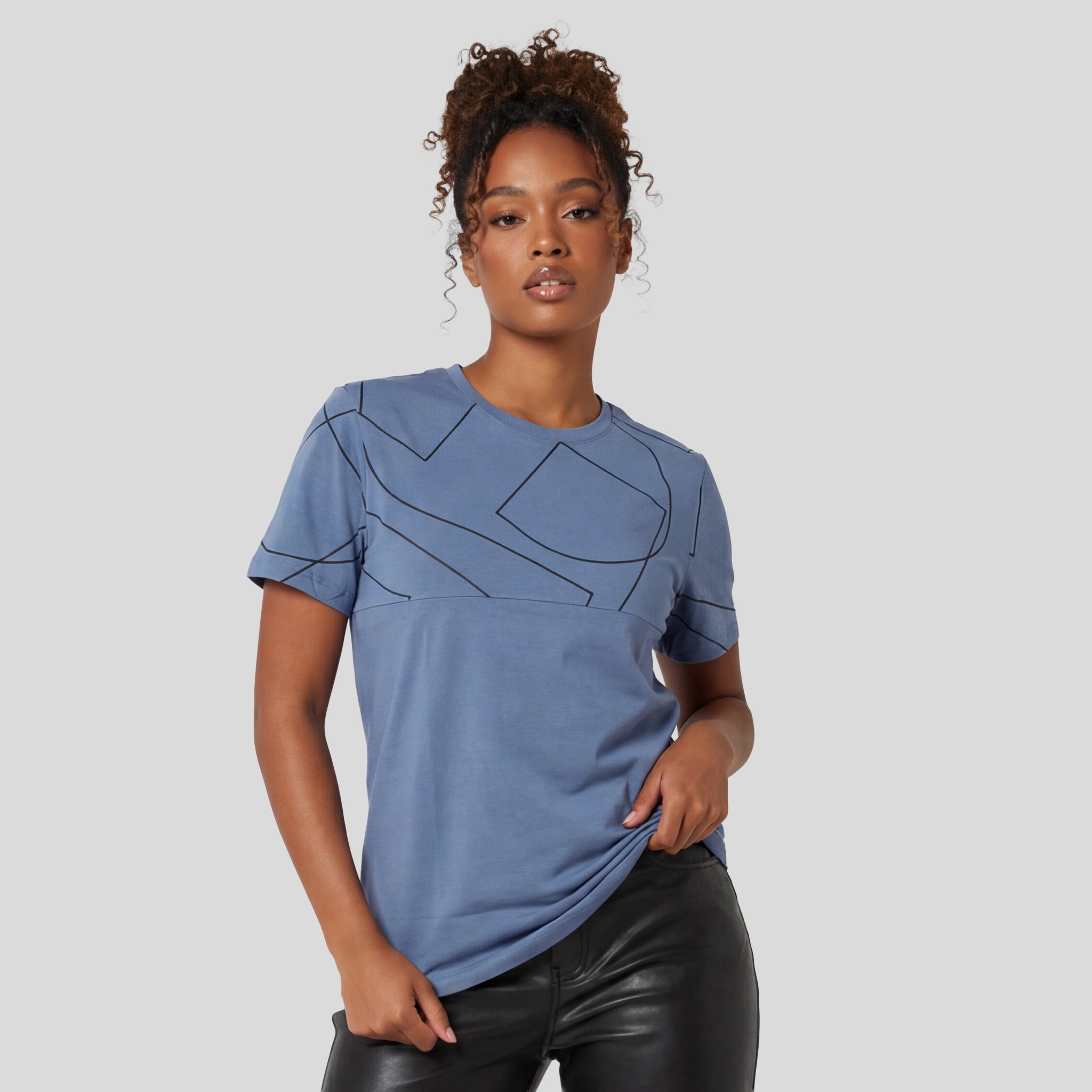 Scrambled Logo Shirt - Women