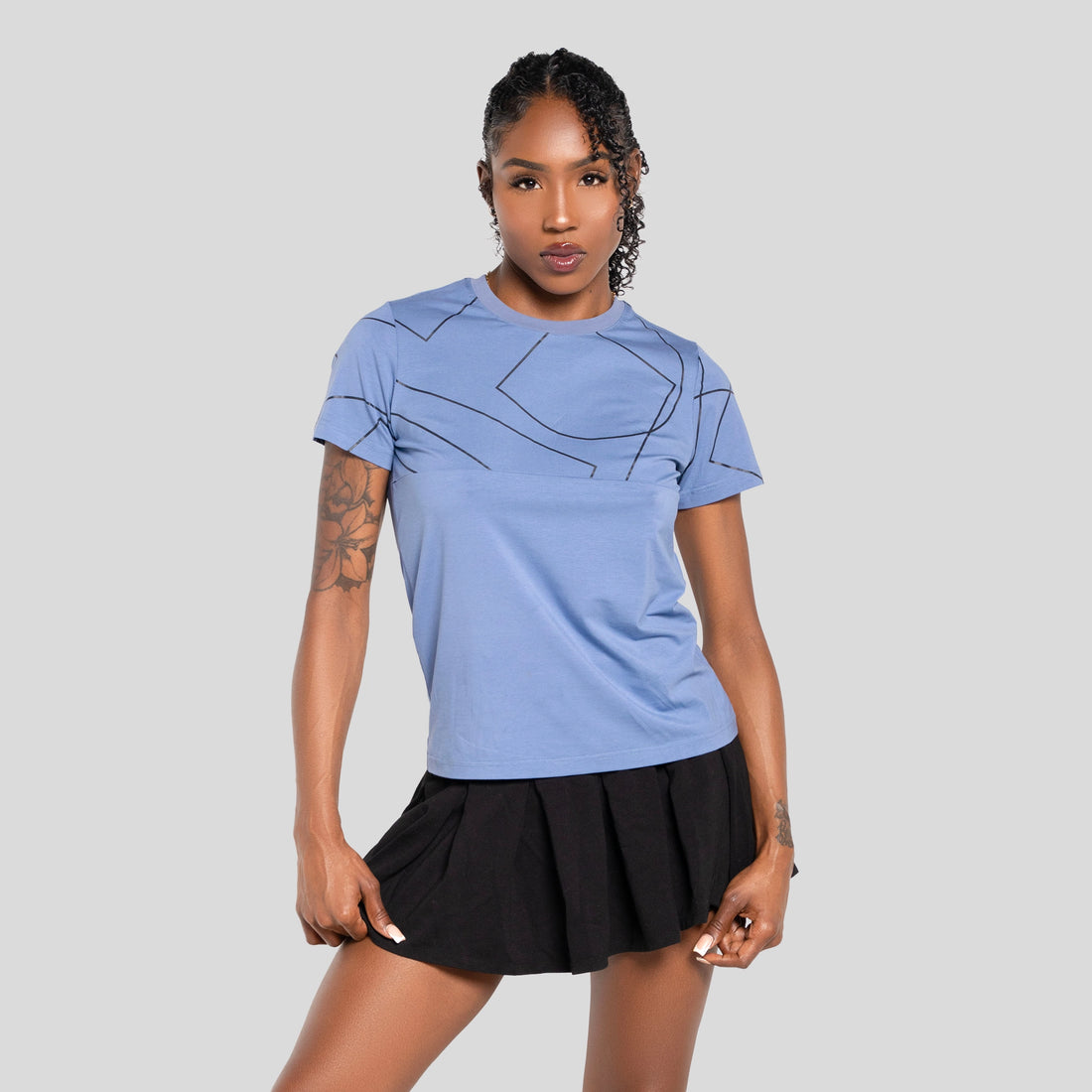 Scrambled Logo Shirt - Women