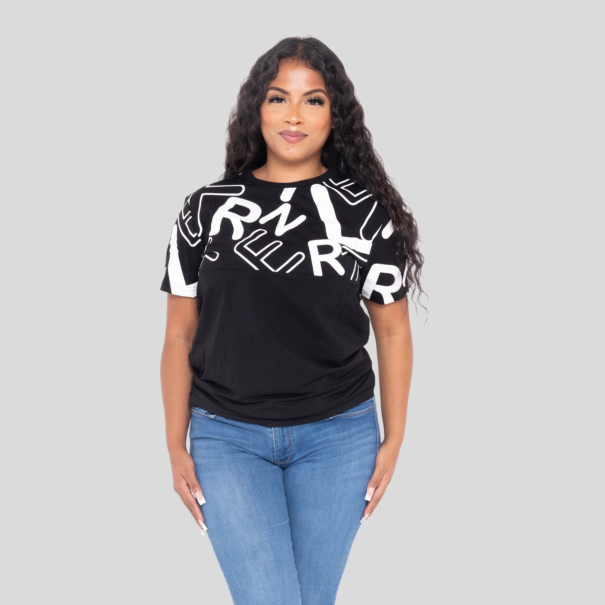 Name Splatter Shirt - Women